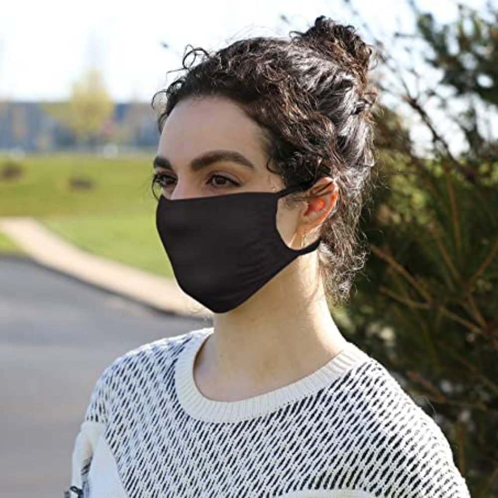 Cotton Face Masks Set Of 5 - Picture 2 of 6